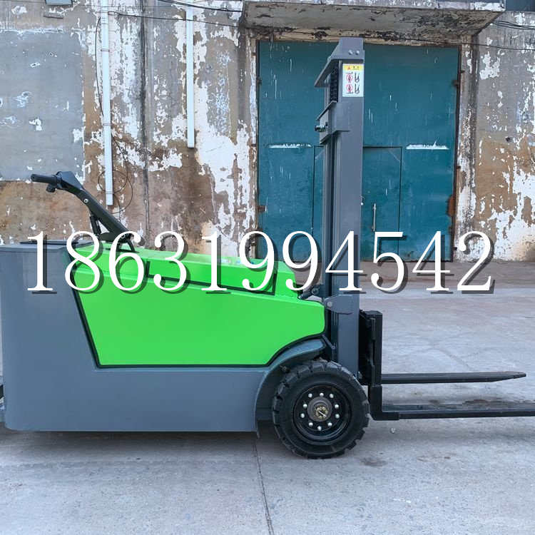 电白区小型电动叉车1吨2吨步行站驾式电瓶堆高充电装卸车液压升降车铲车